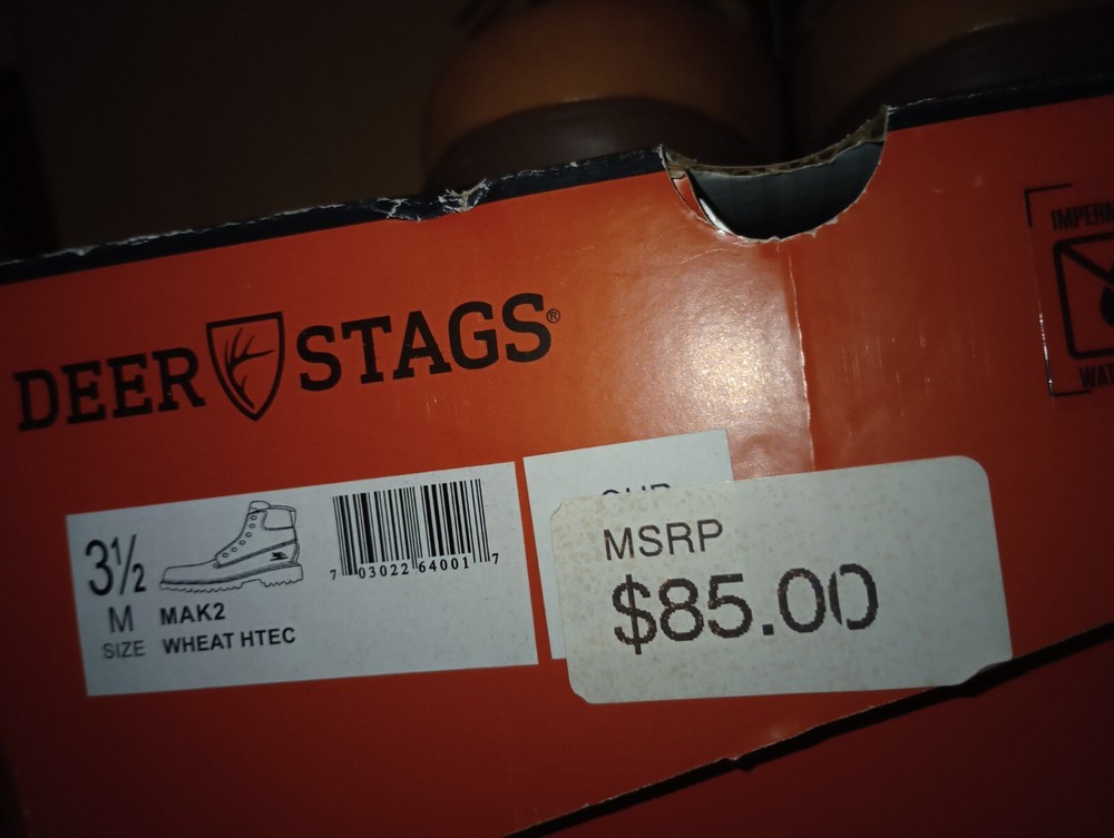 Deer Stags Boys Boots NEW