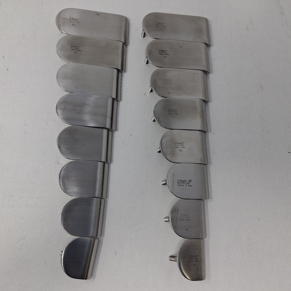 V. Mueller Collis Retractor Blade Set
