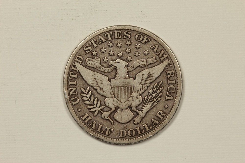 1915-S Barber Half Dollar