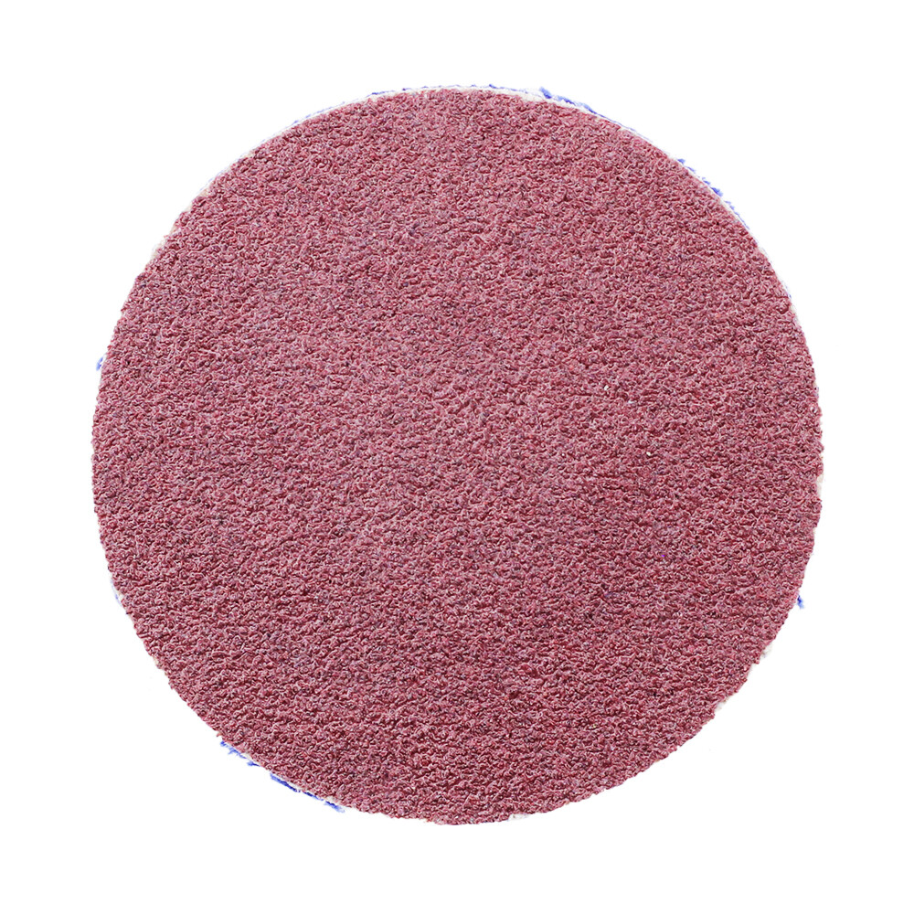100 Pack - 2" 80 Grit A/O Quick Change Sanding Disc Black Hawk, Type R Roloc