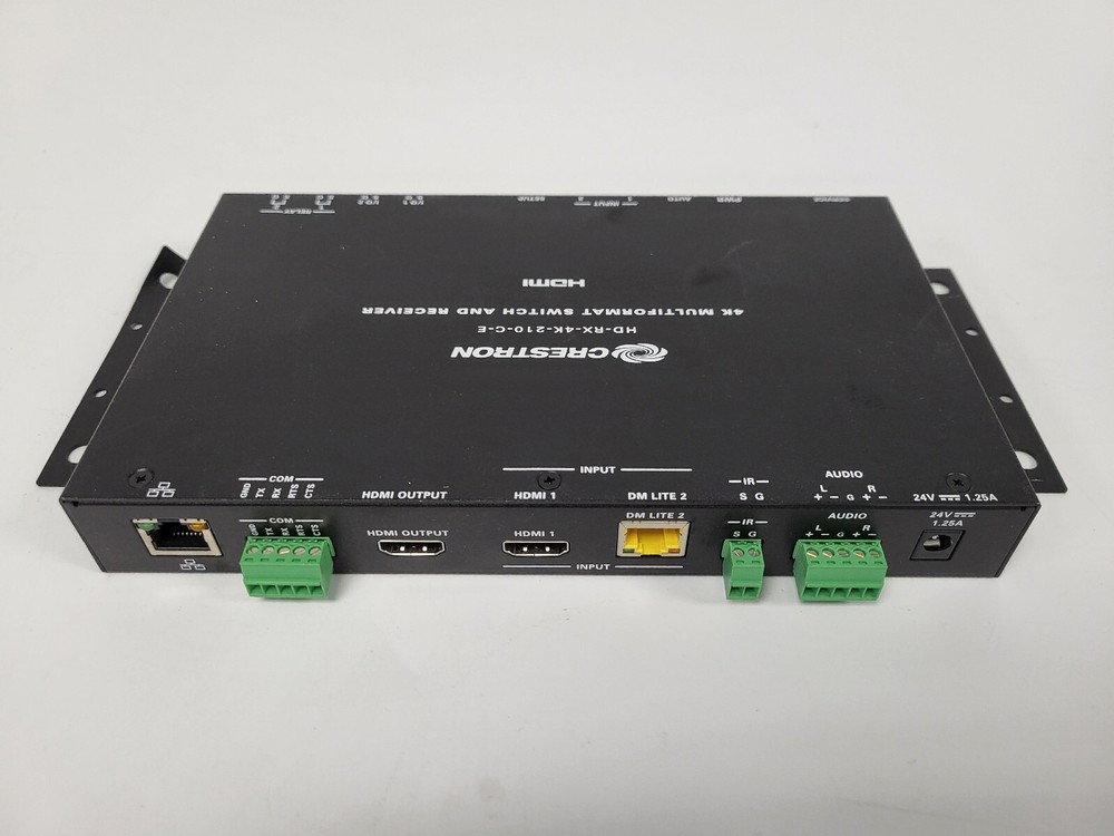Crestron HD-RX-4K-210-C-E Multiformat Switch Transmitter (No Power Adapter)