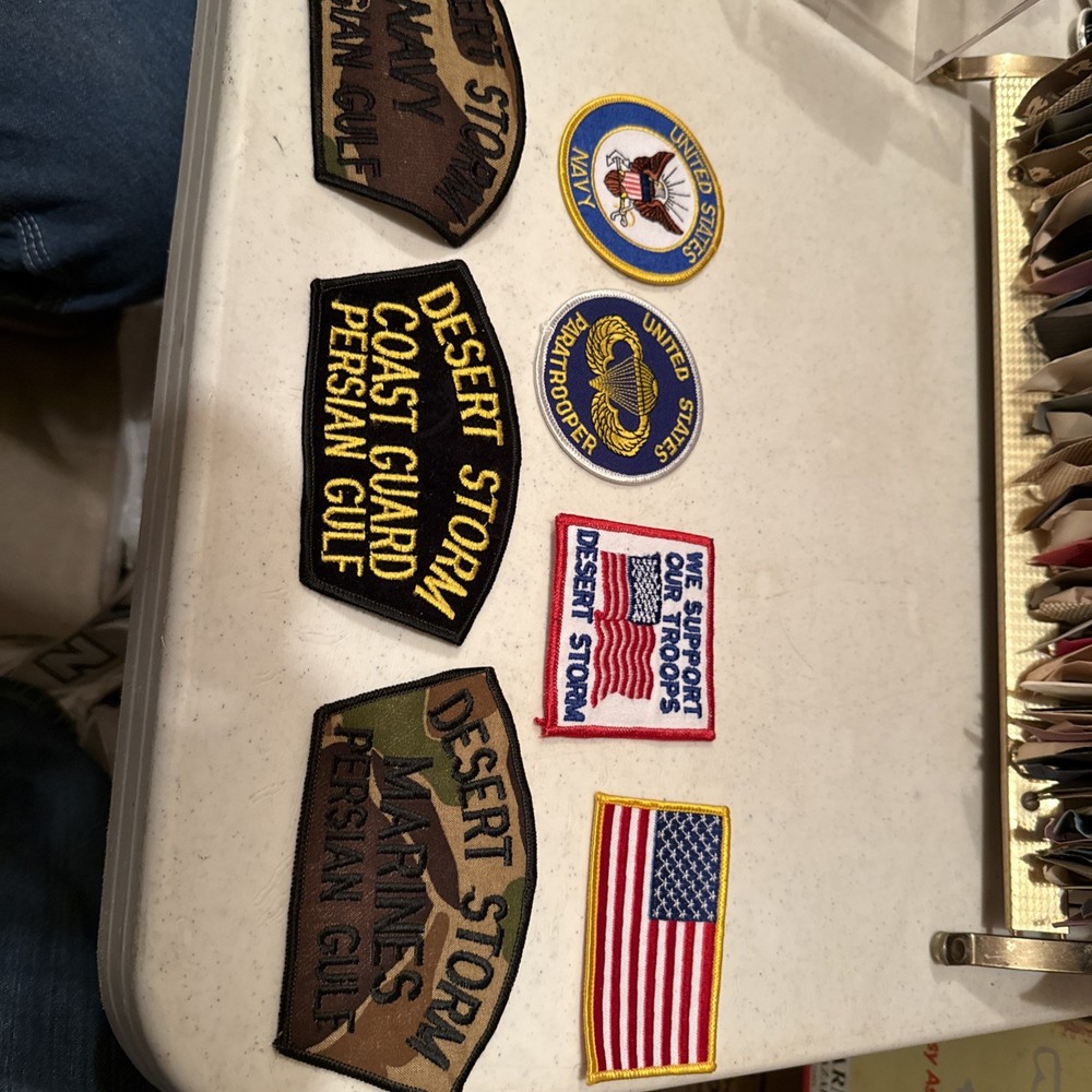 Desert Storm U.S.A. Persion Gulf Hat Cap Patch