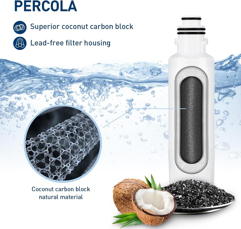 HX2019FR-A Water Filter Replacement,Compatible with Hisense HX2019FR-A (2 Pack)