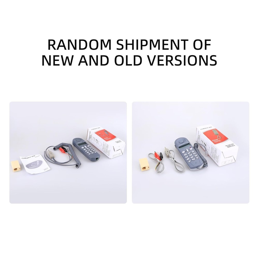 Compact Handheld Cable Tester with Caller ID – Last Number Redial Function