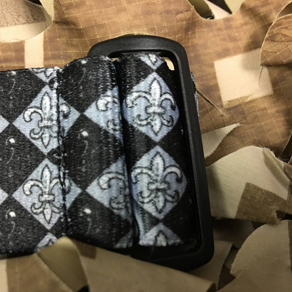 NEW KM Paintball Universal Mask Goggle Strap - 09 Fleur De Lis