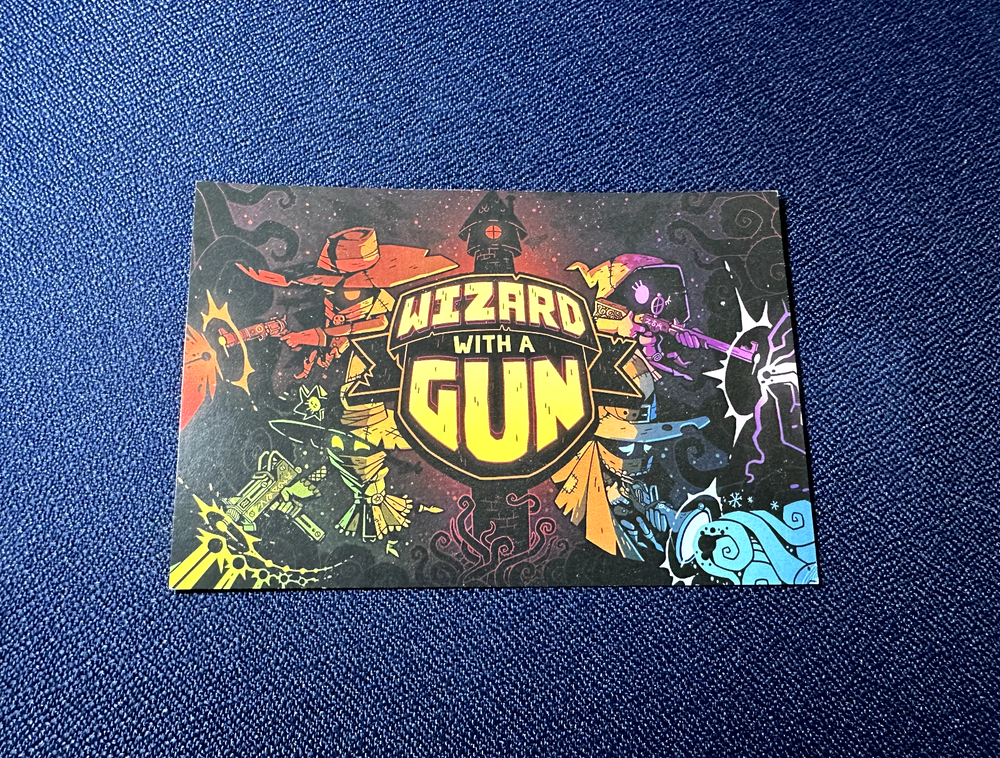 Wizard with a Gun - Card with Steam Code