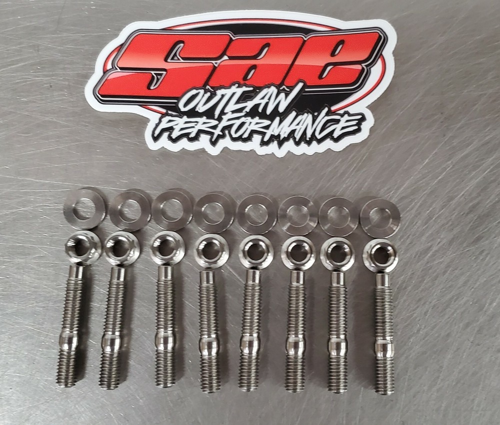 Hayabusa Titanium Header Stud Kit