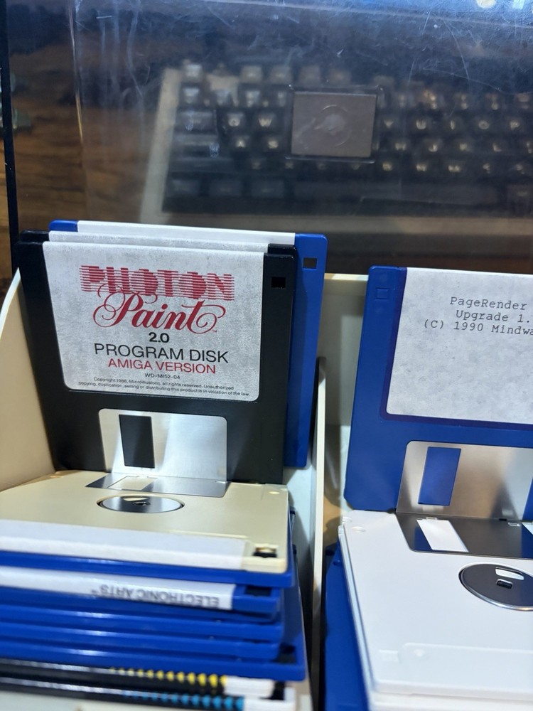 Massive Amiga Floppy Disk Lot 3, Tons Of Utilities. Untested