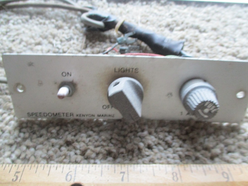Kenyon marine Speedometer control switch knobs  untested