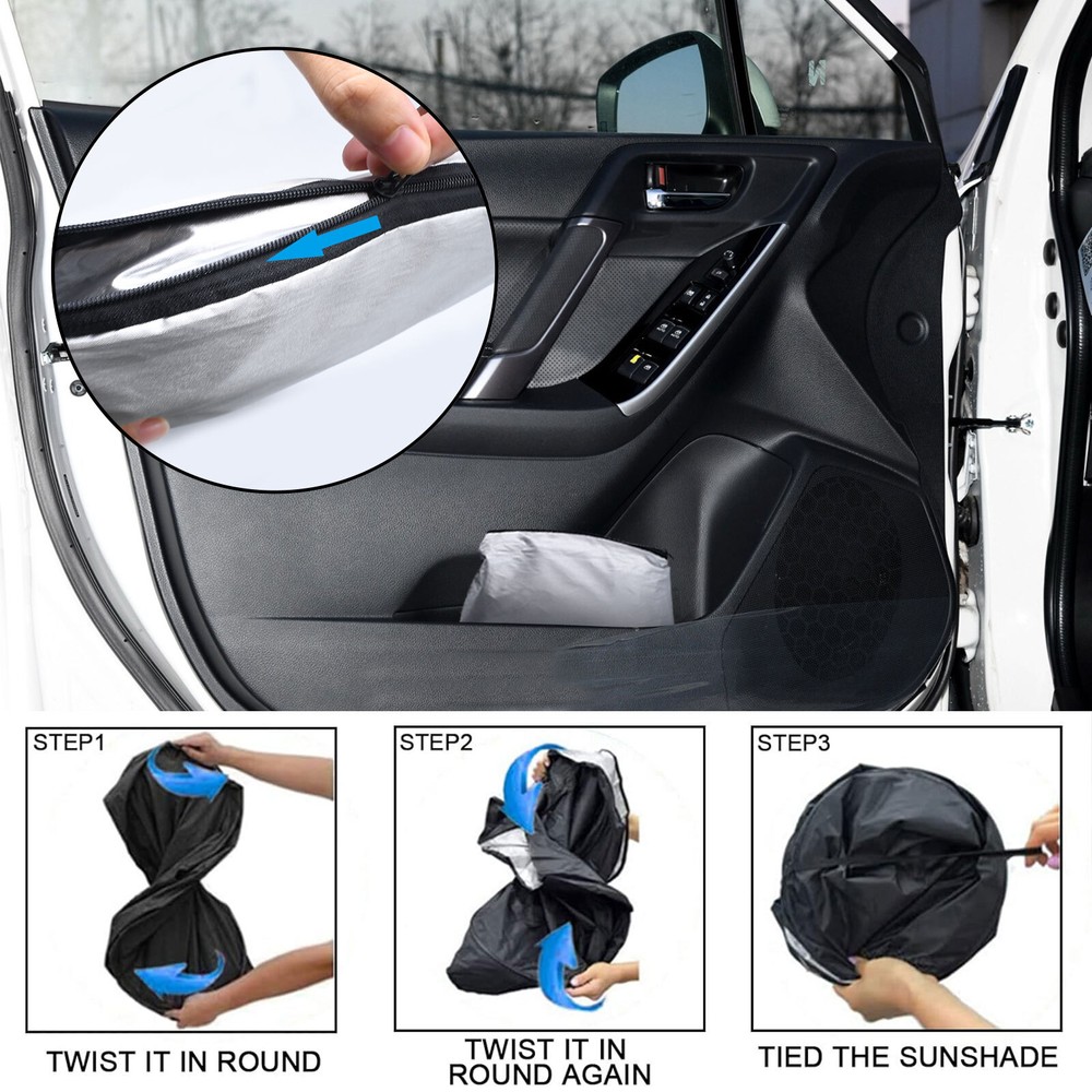 For 2015-2018 Subaru Forester Windshield Sunshade Sun Visor Protector UV Block