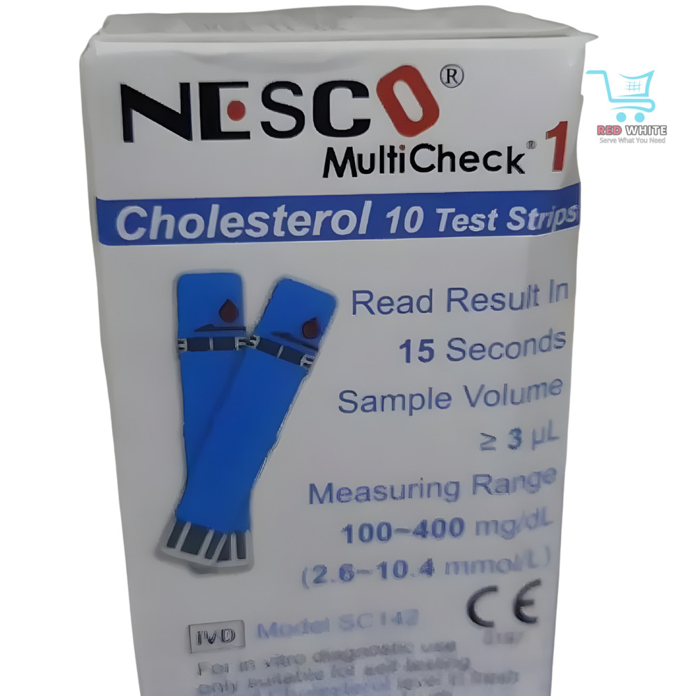 NESCO Multicheck Cholesterol Test Strips – Compatible Test Strips Pack