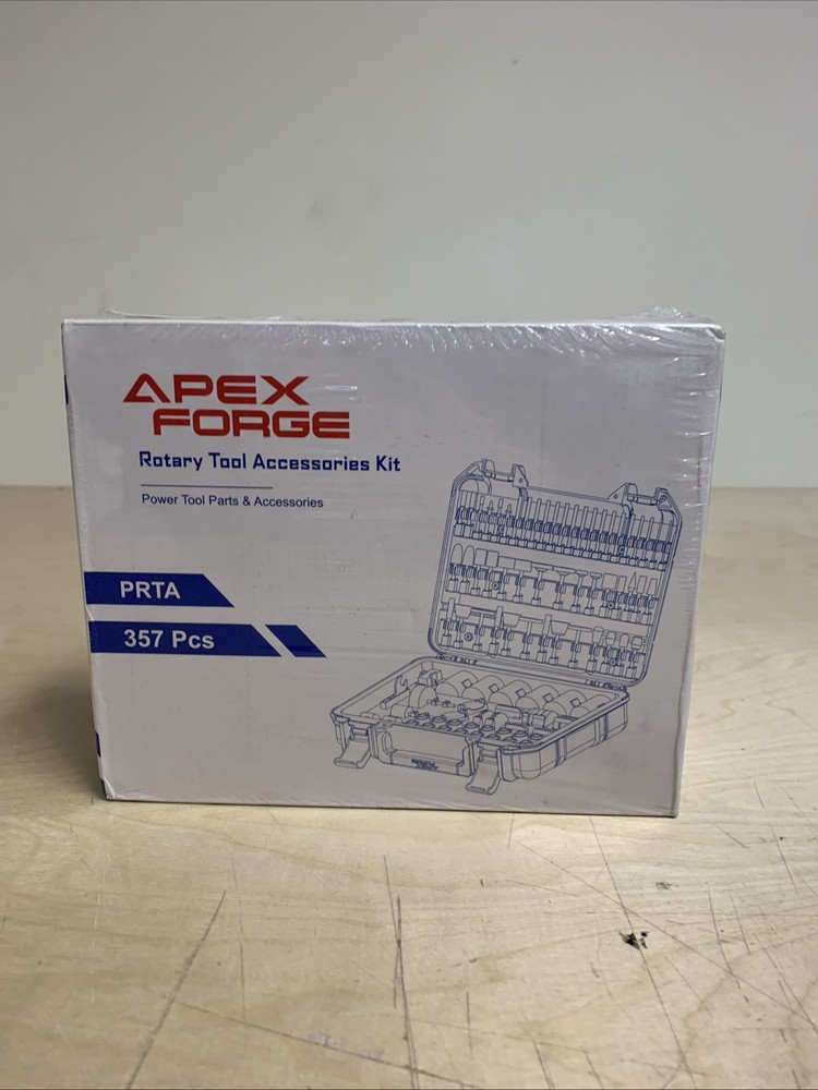 NEW APEXFORGE 357 PC ROTARY TOOL  ACCESSORIES KIT