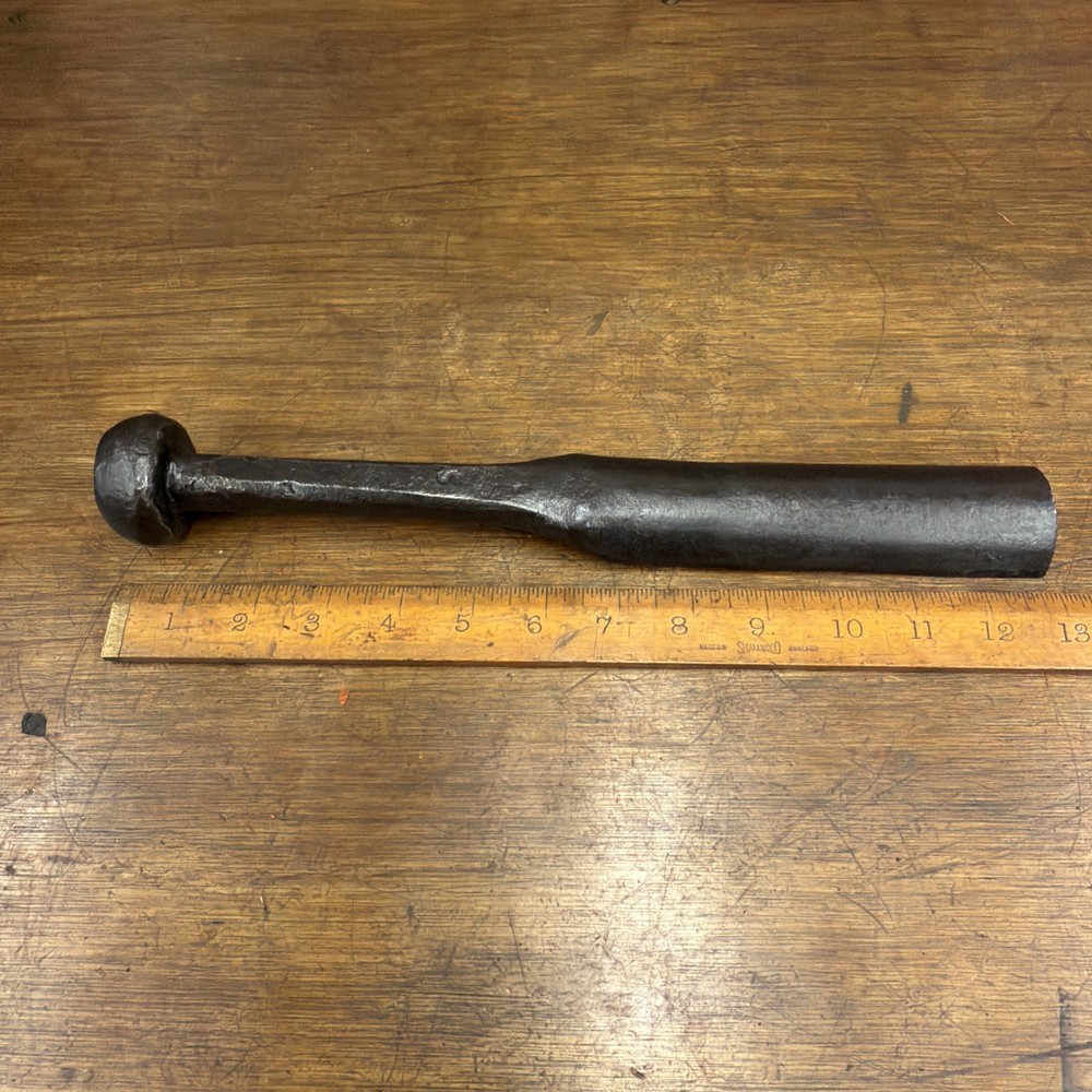 Large Vintage Blacksmiths Made - Gouge Chisel