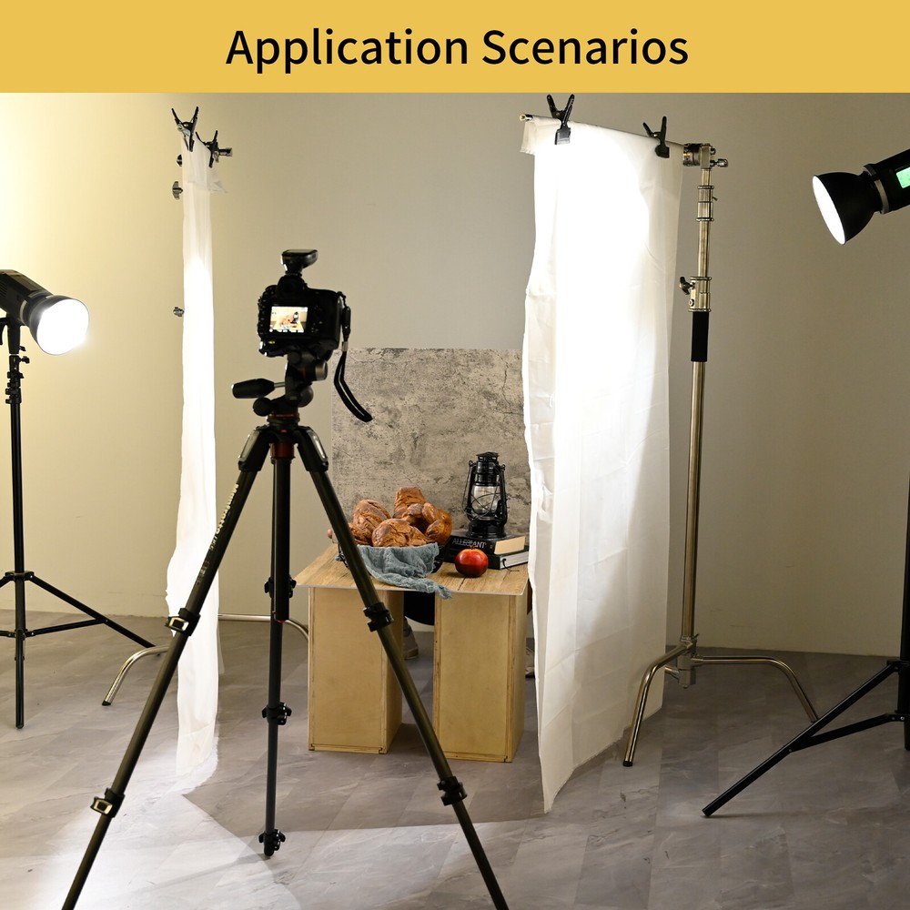 1.7m*1/2/3/4m Diffuser Fabric Nylon Silk White Diffusion Seamless Light Modifier