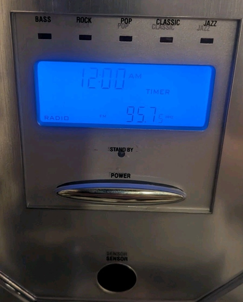Sharper Image Double Automatic CD Player SO277 RARE Tested And Working! 📀