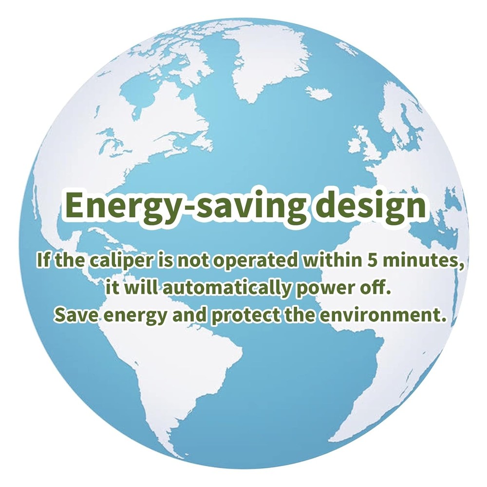 8 Inch Digital Caliper Measuring Tool Micrometer