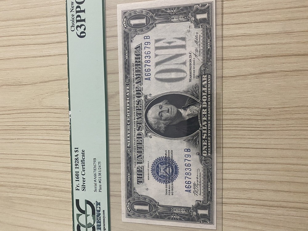 1928 $1 Note Funny Back Silver Certificate