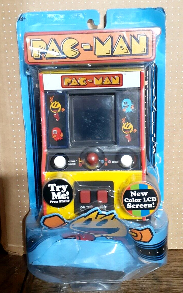Basic Fin Pac-Man Classic Arcade Gameplay With Full Color LCD Screen 2021