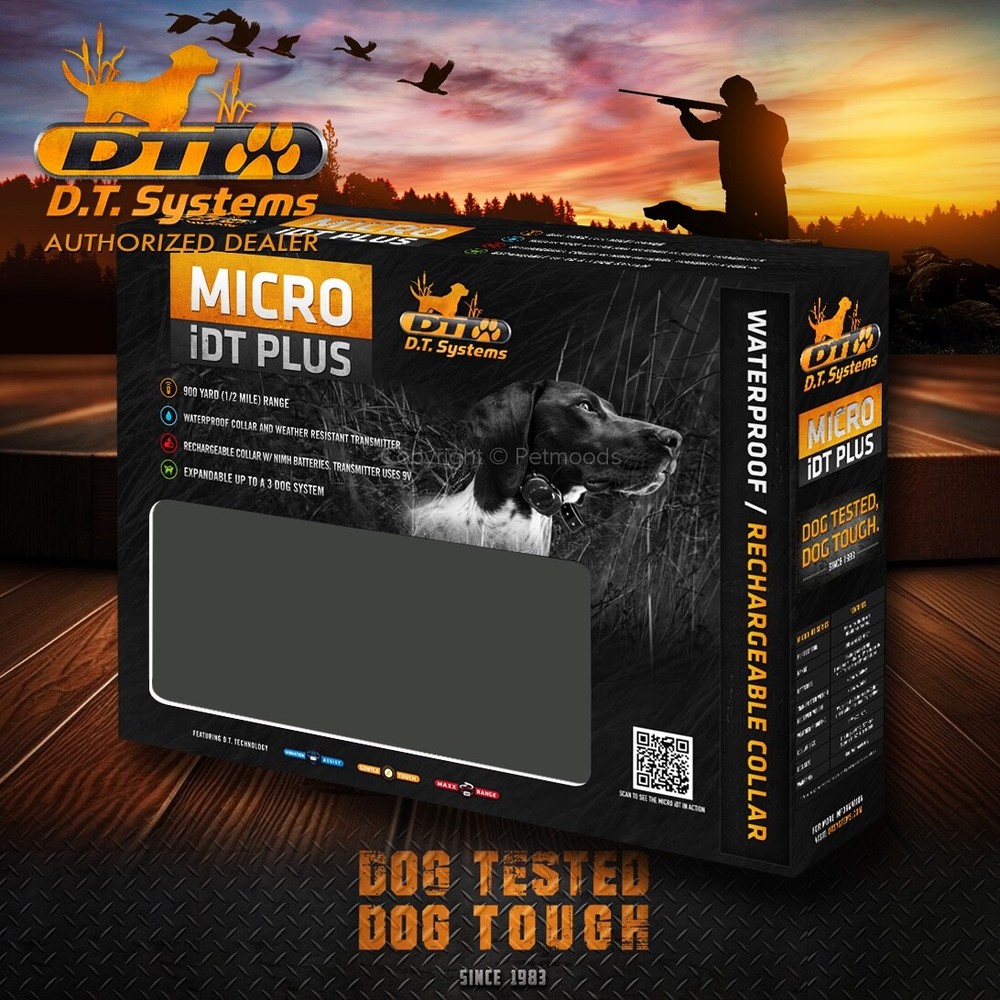 DT Systems Micro-iDT PLUS Expandable Dog Remote Trainer