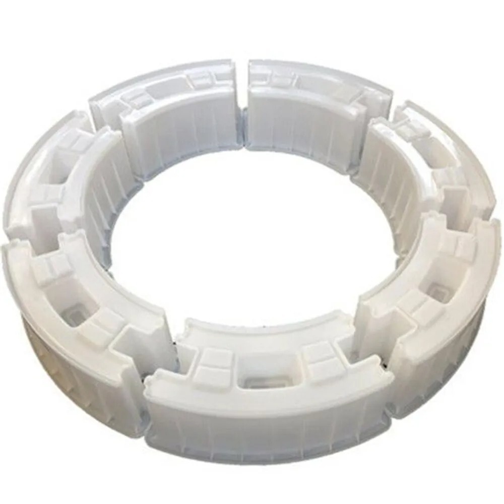 Round Concrete Block Brick Plastic Mold Set Ground Circle Module Mould 110 cm