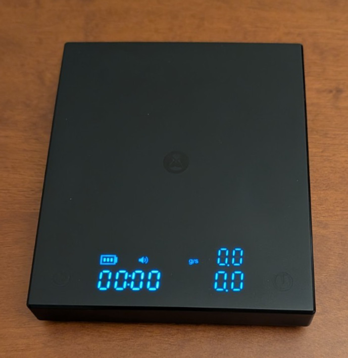 Black Mirror Basic 2 Coffee Scale with Timer, 2kg/0.1g High Precision Kitchen