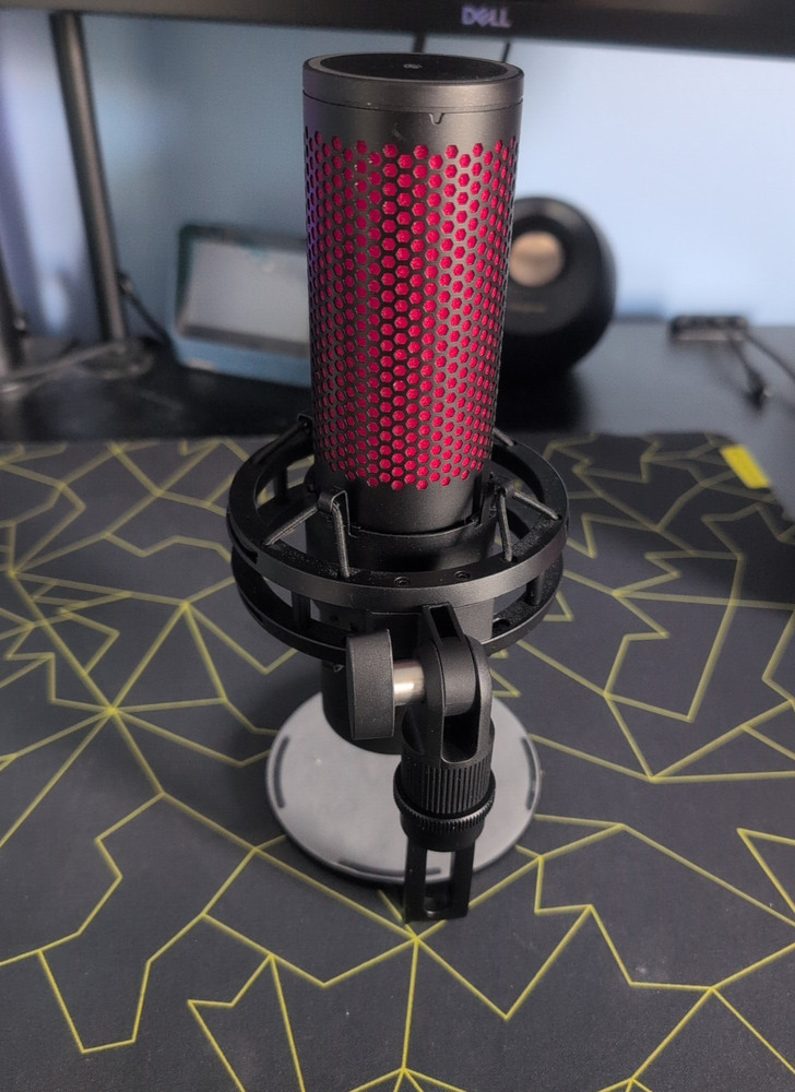 HyperX Quadcast 2 Microphone Black W/Removable Shock Mount