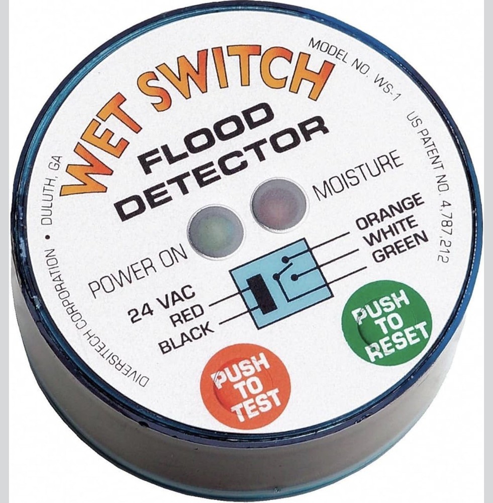 DiversiTech WS-1 Wet Switch Flood Detector (DOC32531)