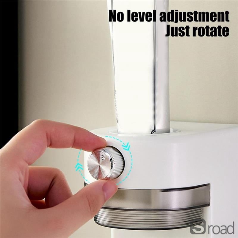 Auto Toothpaste Dispenser Wall Mount Touch-Free Adjustable Rechargeable