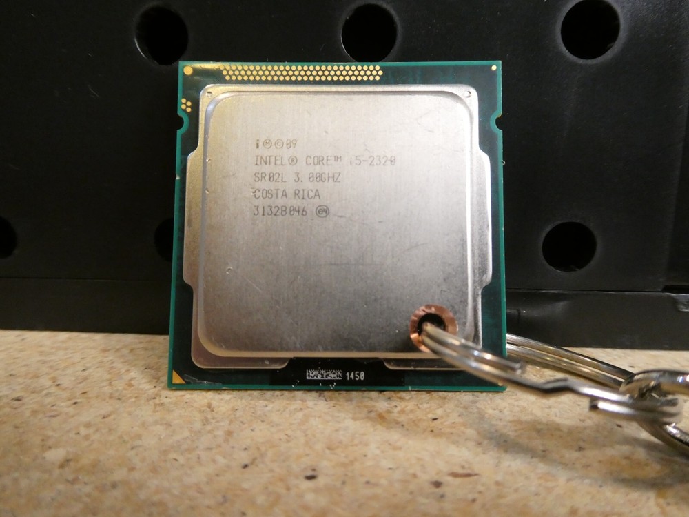 (2) Intel CPU Keychain - Pentium | Core2 | Xeon | Celeron | i5 2nd Gen