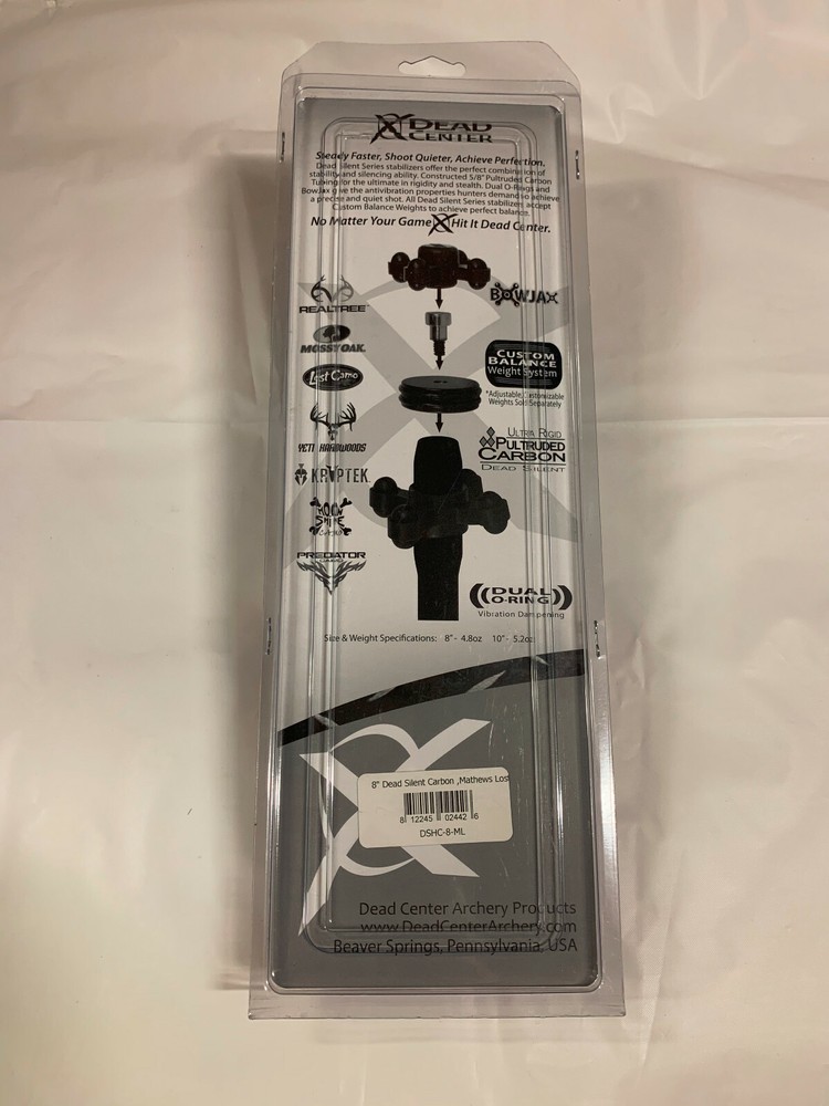 Dead Center dead silent hunting stabilizer - BLACK