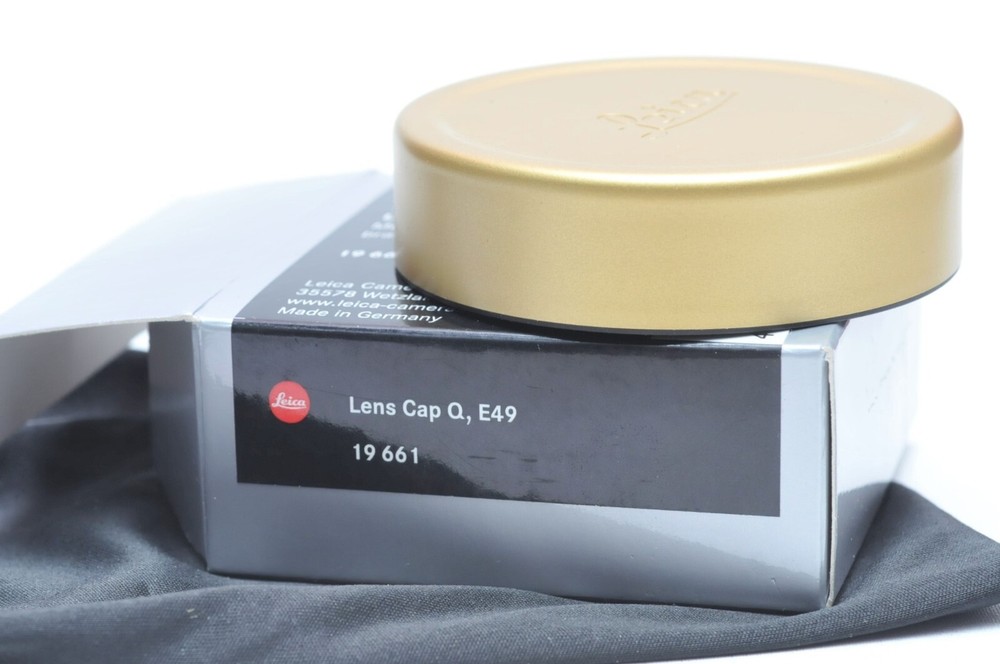 Leica Brass Metal Cap Q E49 #19661