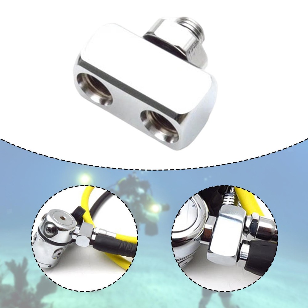 Scuba Diving Regulator Adapter Connector Scuba LP Hose Splitter