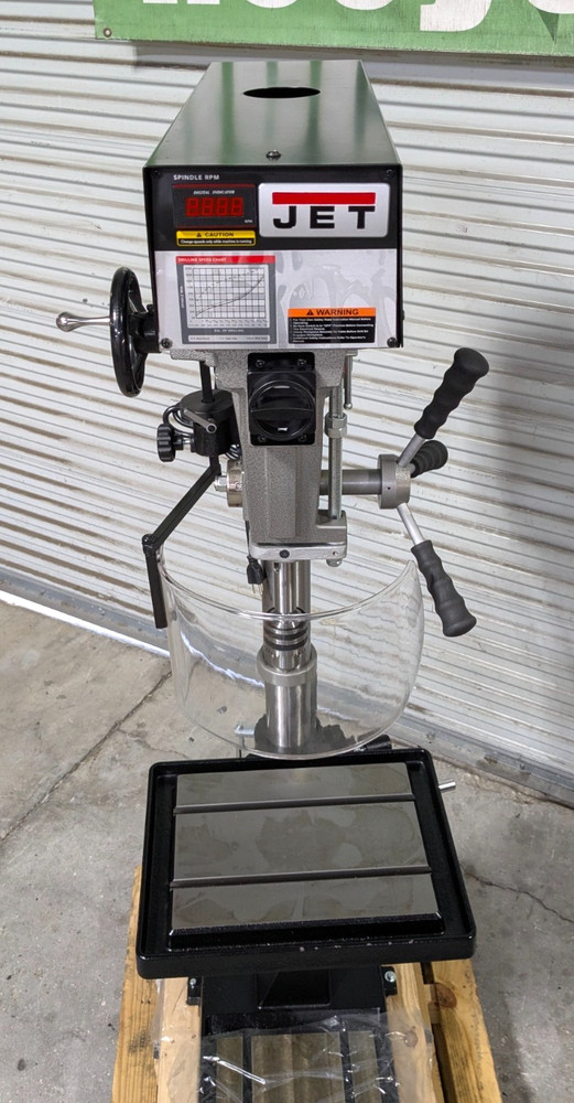 JET 15" Variable Speed Drill Press 2MT 1 HP 115V *Scratch & Dent*