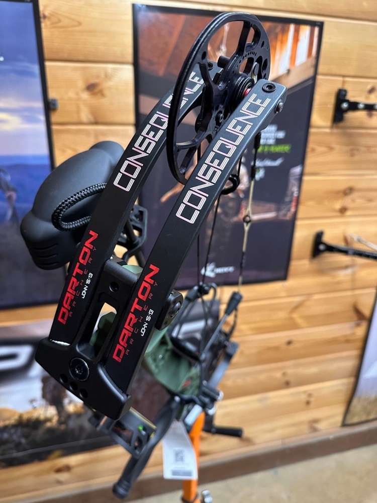 New Darton Consequence 2 RH 70# OD Green w/Black Limbs Ready Hunt Package Bear