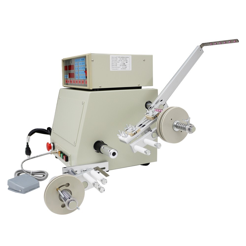 110V CNC Automatic Coil Winding Machine 400W Micro-Computer Controlled Winder
