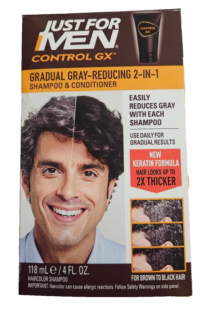 Just For Men CONTROL GX Grey Reducing 2in1 4oz