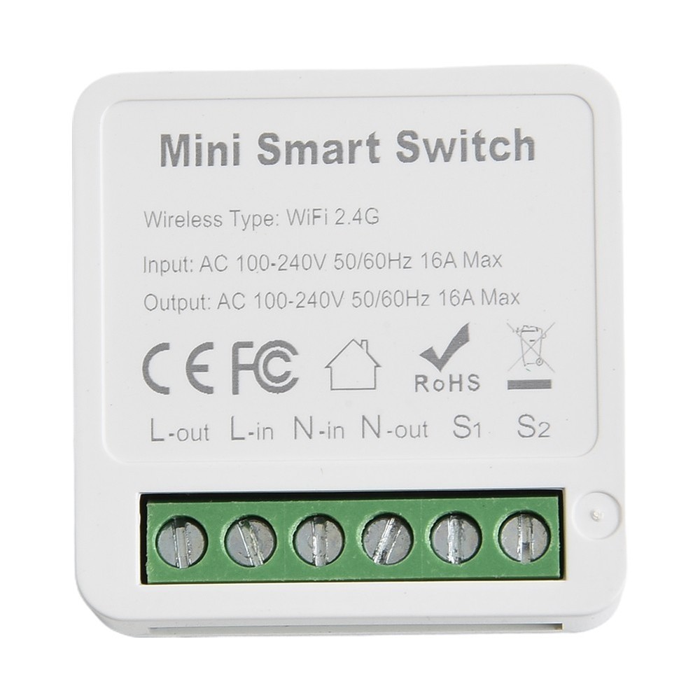 Smart WiFi Switch Switch Smart WiFi Switch White WiFi Module Home Devices