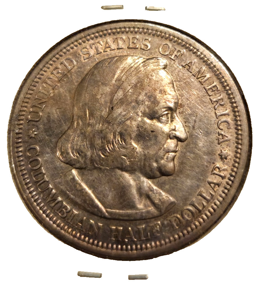 1892 Columbian Exposition Commemorative SILVER Half Dollar Reduced!