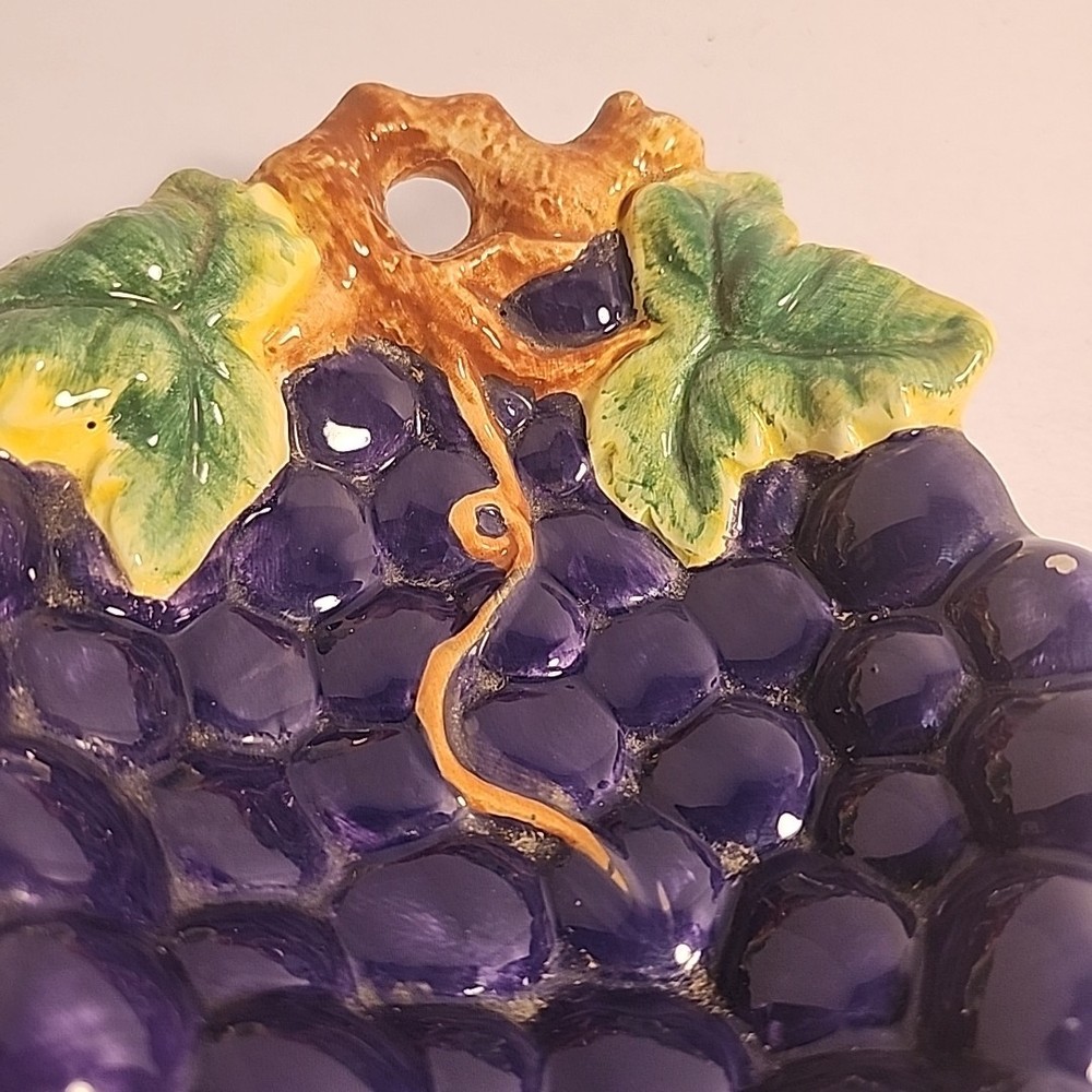 Grape Candy Nut Dish 1967, Fruit Dish