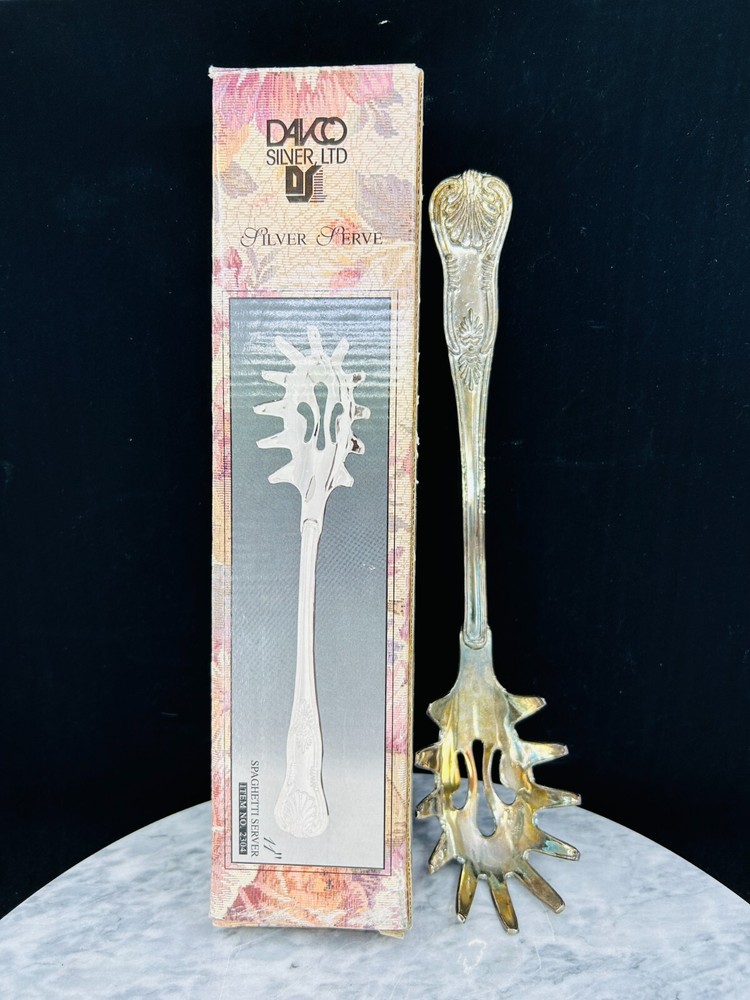 DAVCO SILVER LTD SILVER SERVE 11" spagetti server - NEW *CHECK