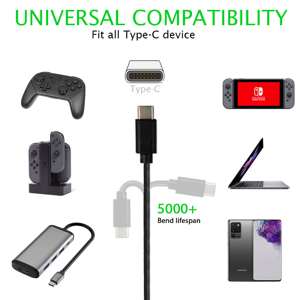 AC Adapter Power Supply Wall Charger For Nintendo Switch Dock & Pro Controller
