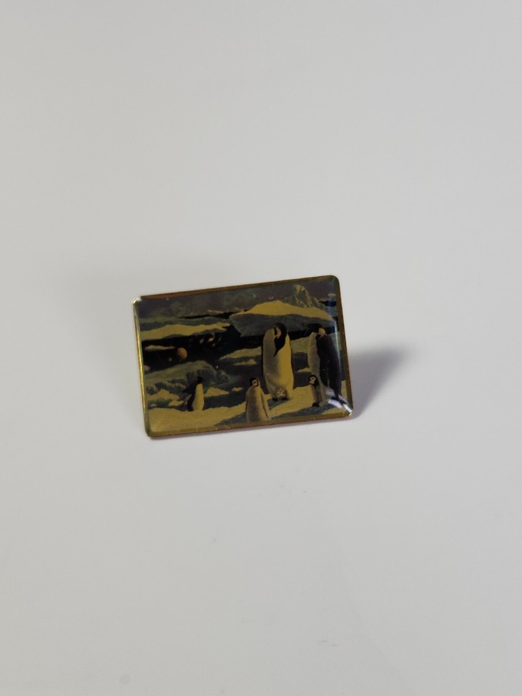 Penguins In The Artic Lapel Pin