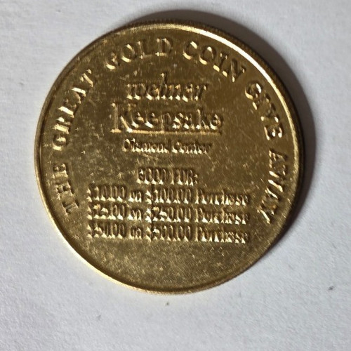 Keepsake Diamond Center Springfield, MO Advertising Token 32mm