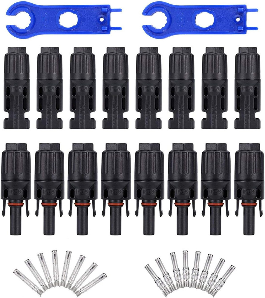 Sunway Solar Panel Connector Tool, Metal Spanner Wrenches Crimping Tool, 1 Pair