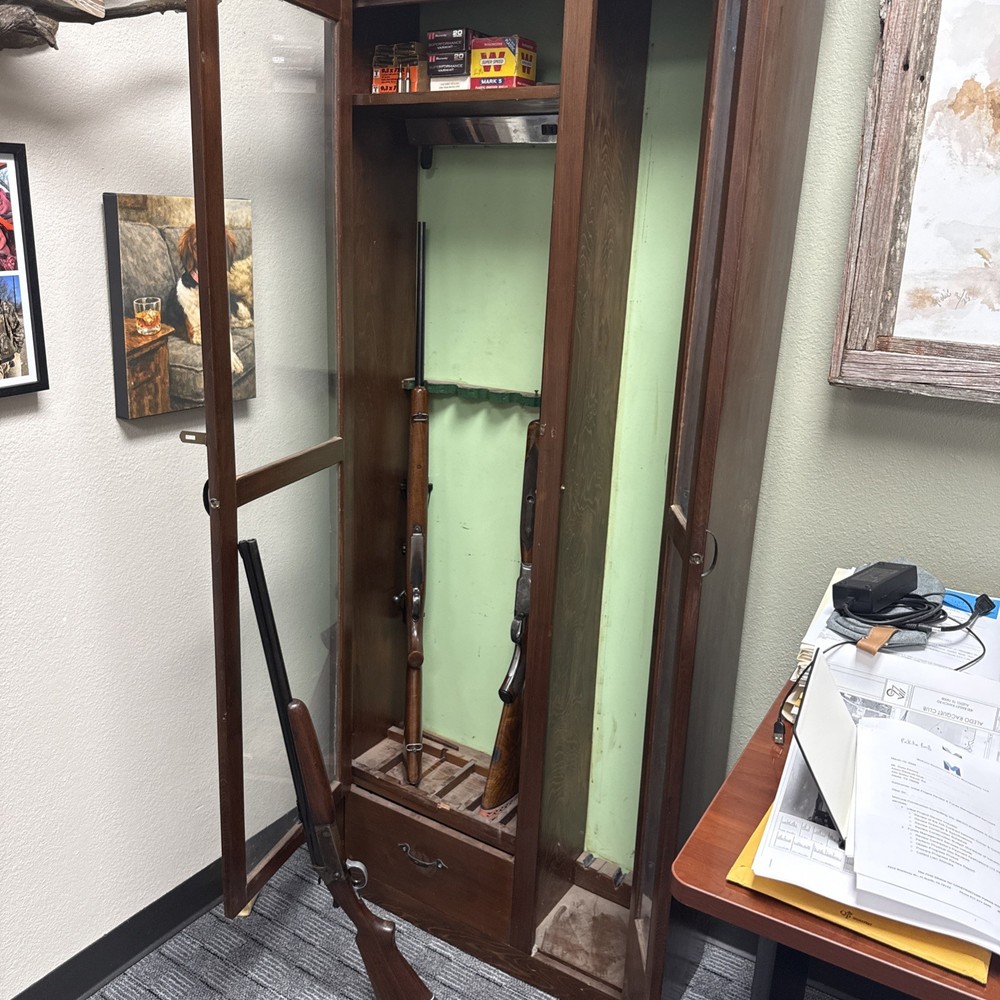 Cool Antique Gun Cabinet