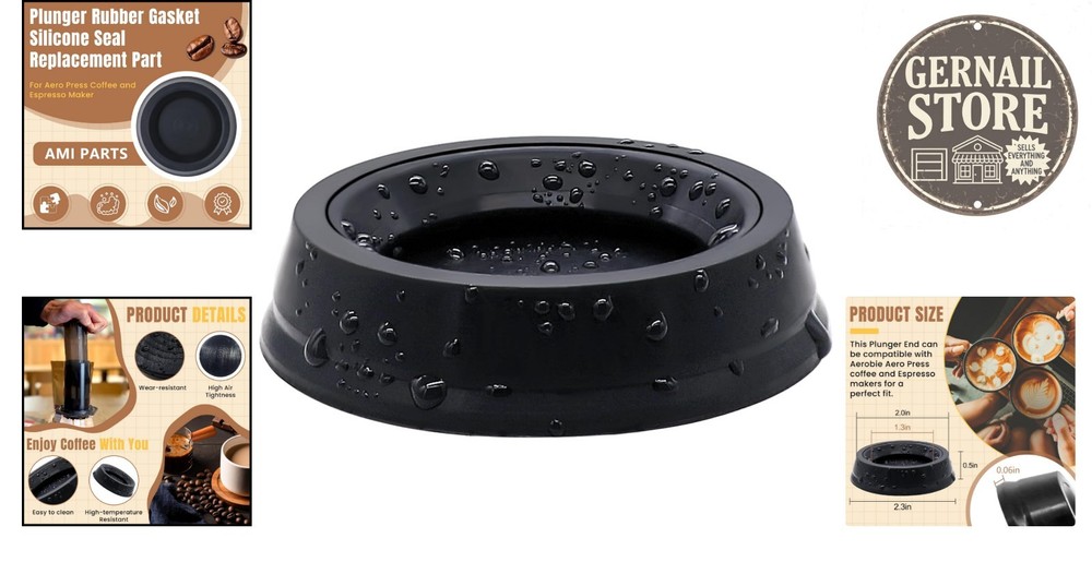 Aero-Press Plunger Seal - Durable Silicone Replacement for Optimal Brews