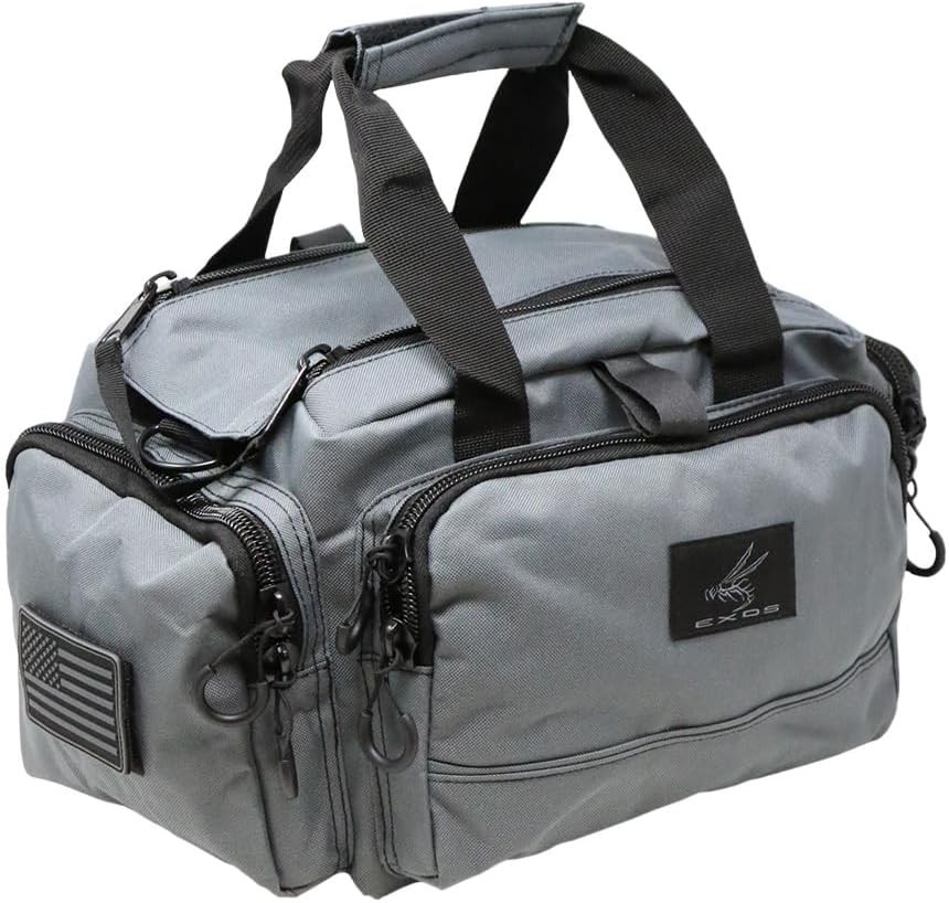 Tactical Range Bag Medium Size Range Bag Shooting Gun Case Handguns Ammo Storage