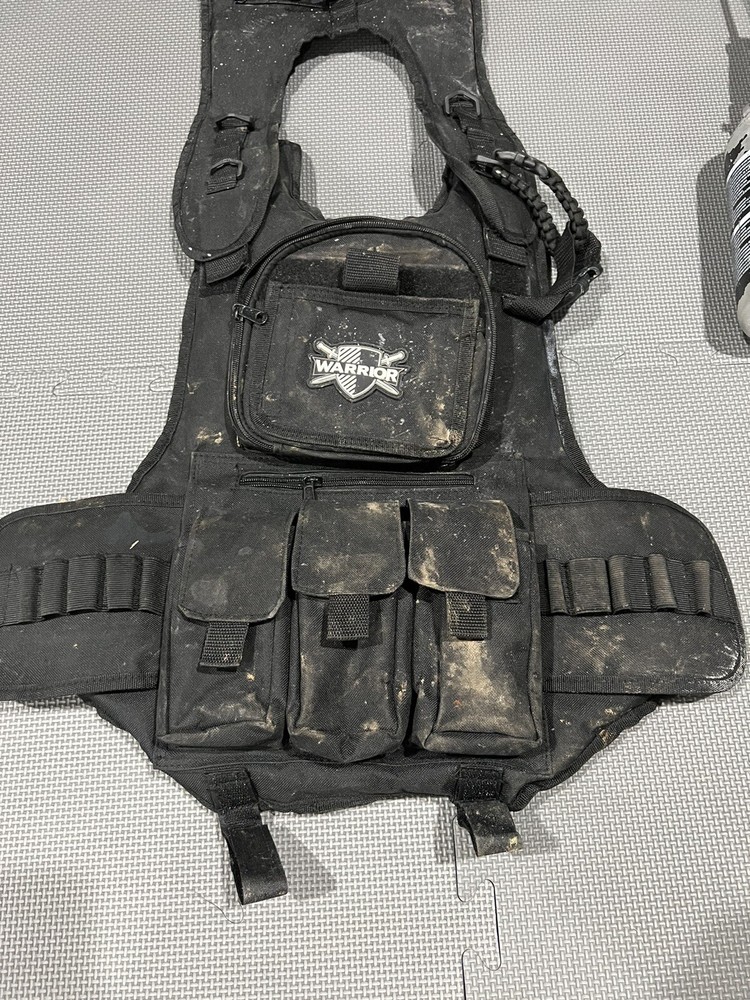 Paintball Gun And Vest