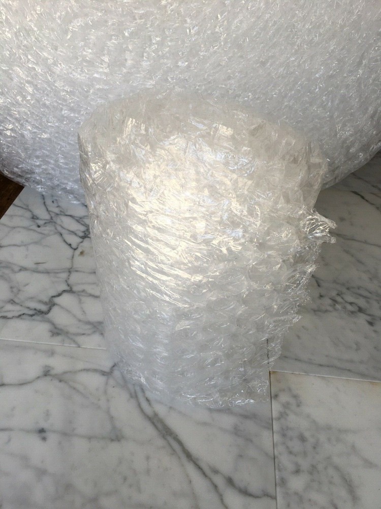 Large Bubbles 1/2" Plastic Wrap Cushioning wrap 12"x10FT Perforated every 12"