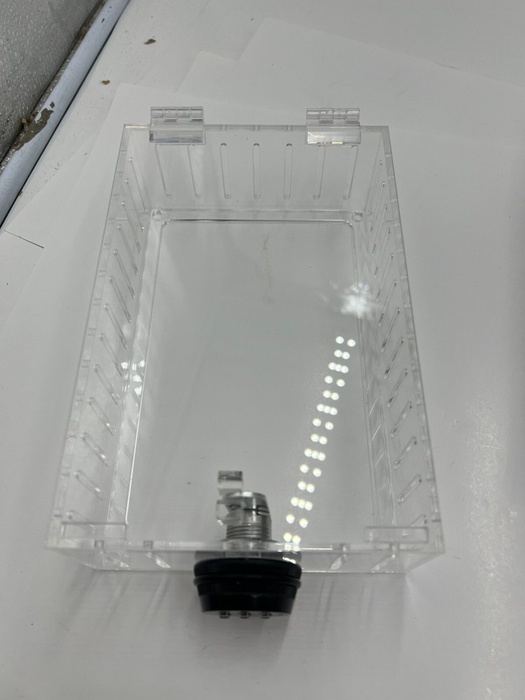 Universal Thermostat Guard Clear Lock Box with Changeable Combination Code Lock